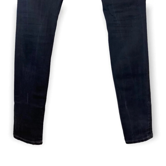 Citizens of Humanity Rocket High Rise Skinny Black Distressed  Jeans 25 - Picture 8 of 14